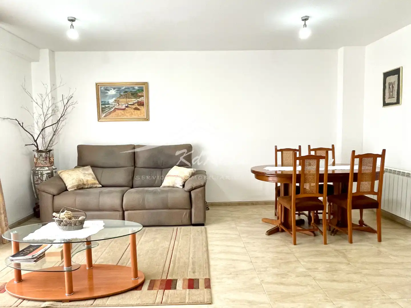 Sala de estar de Casa adosada en venta en El Morell con Calefacción, Jardín privado y Terraza