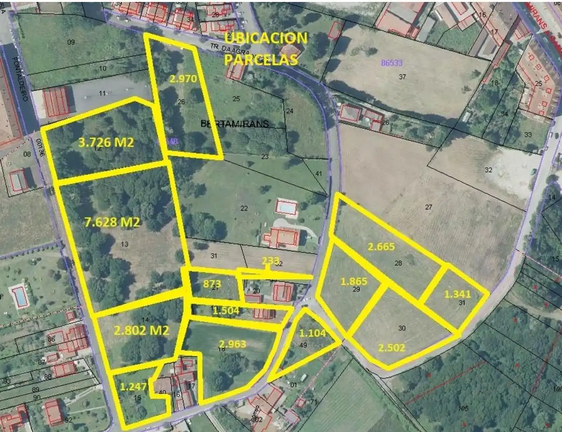 Terrain résidentiel à vendre à Travesía de Fontaldeiro