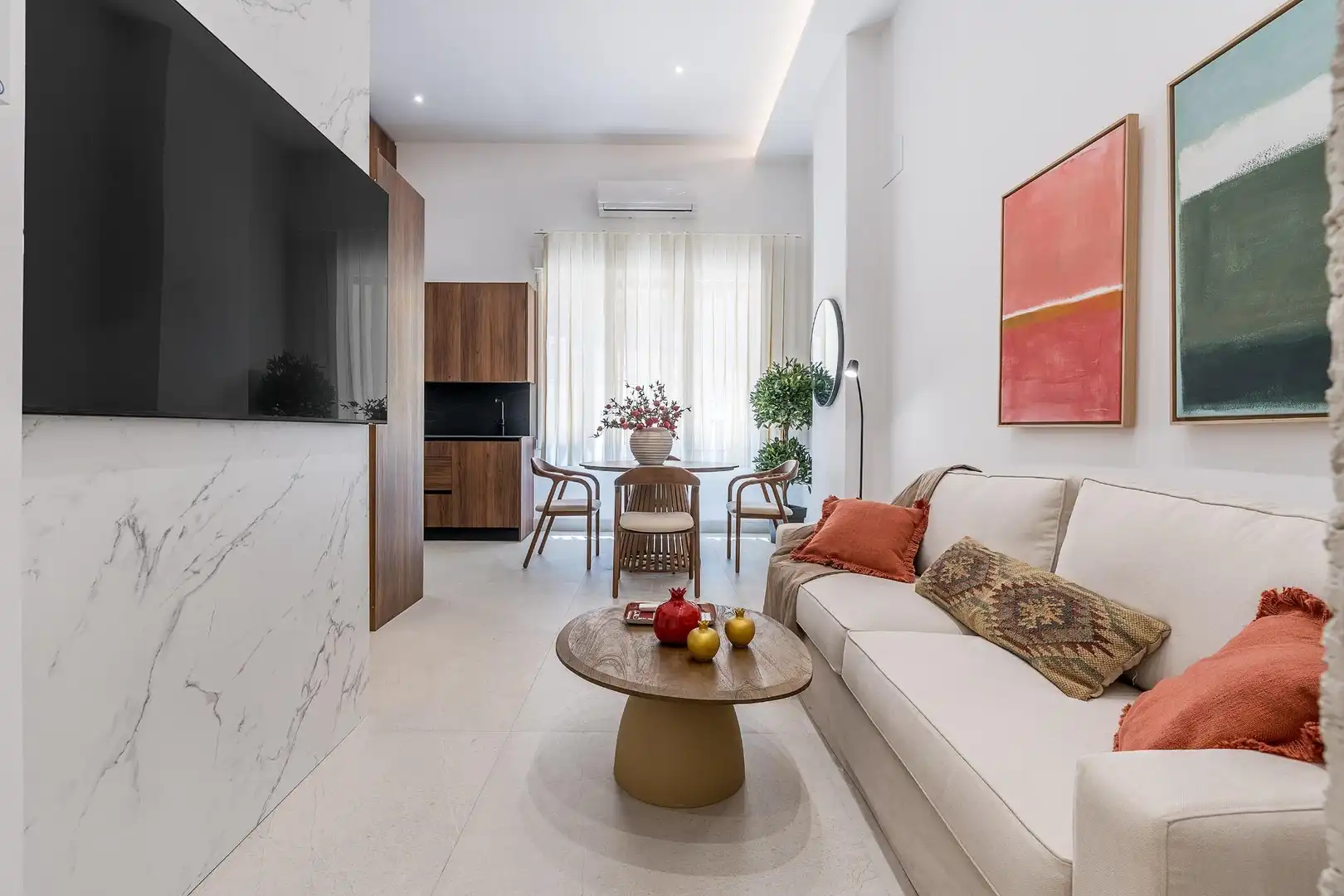 Sala de estar de Planta baja en venta en Granada con Jardín privado, Amueblado y Piscina comunitaria