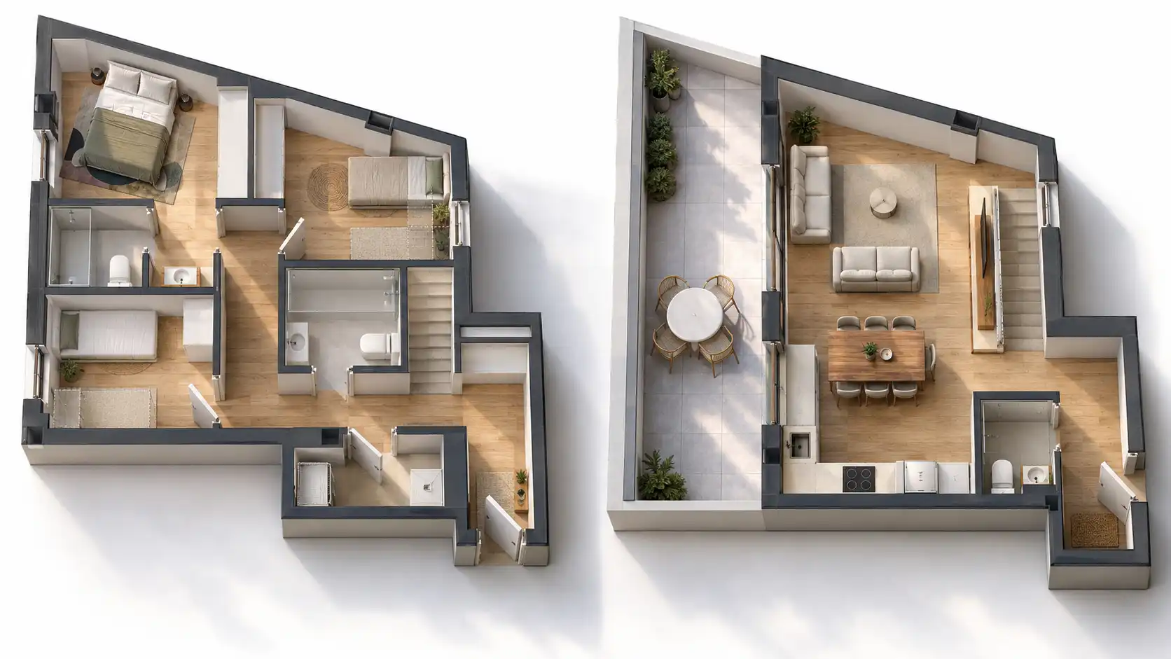 Duplex di nuova costruzione con piscina in vendita a Carrer d'Eduardo Marquina 108, imagen 2