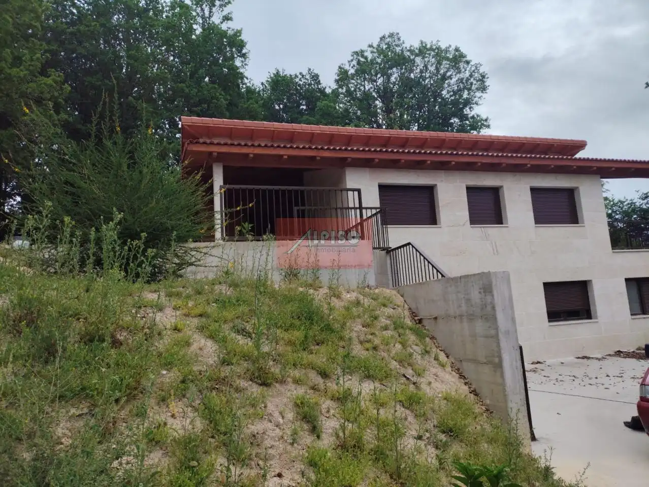 Exterior view of Houses for sale in O Pereiro de Aguiar   with Heating, Private garden and Terrace