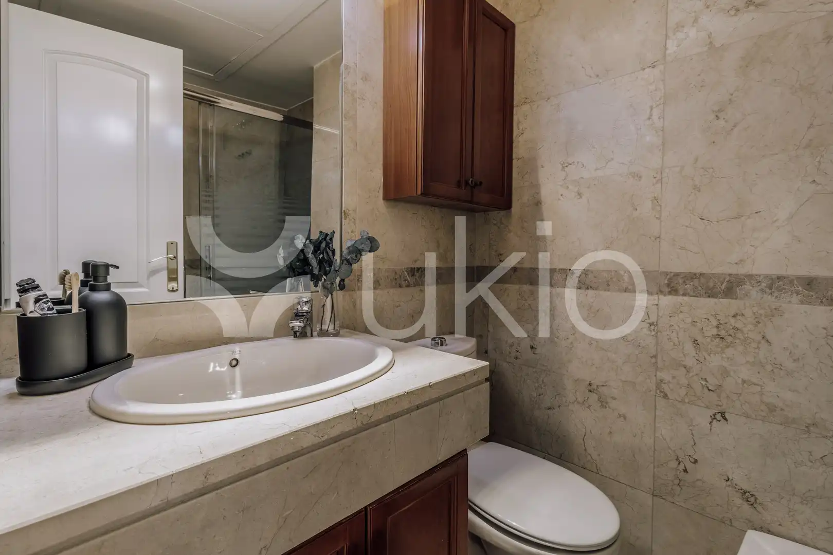 Bathroom of Apartments for rent in Madrid  with Air Conditioner, Heating and Furnished