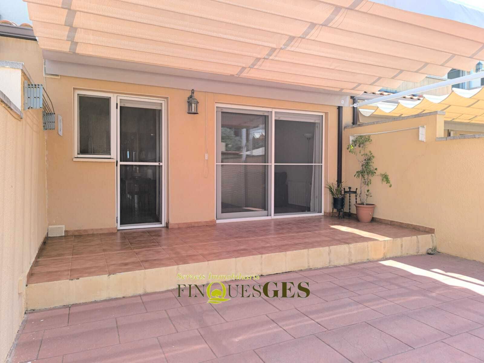 Terrace of Single-family semi-detached for sale in El Pla de Santa Maria  with Heating, Terrace and Balcony