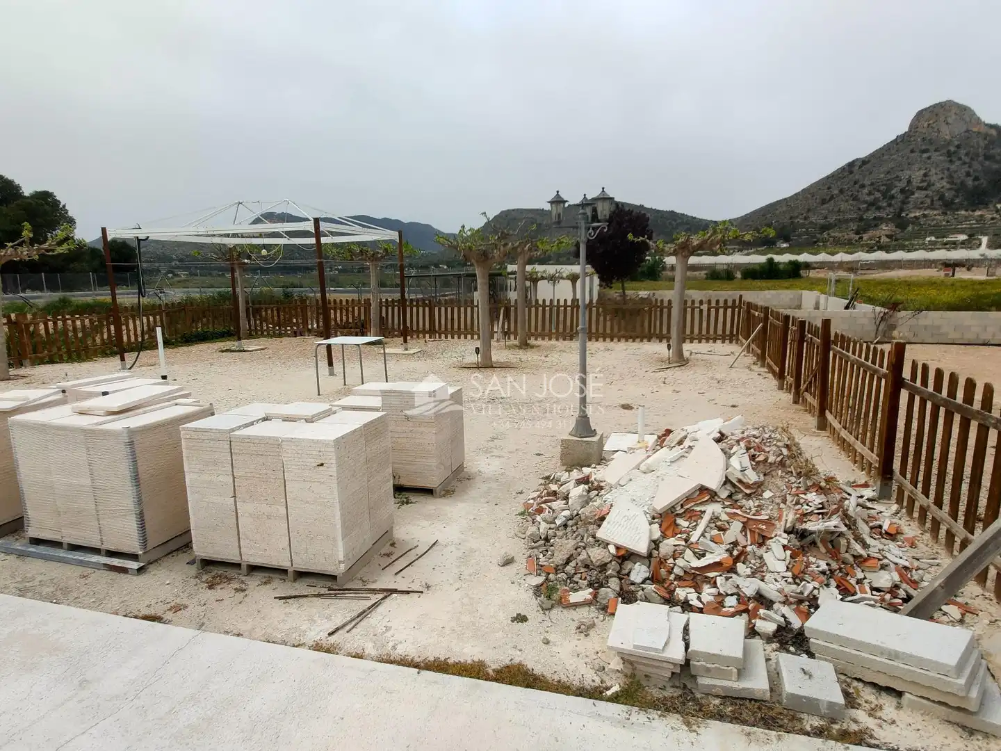 Terraza de Casa o chalet en venta en Aspe con Calefacción, Jardín privado y Trastero