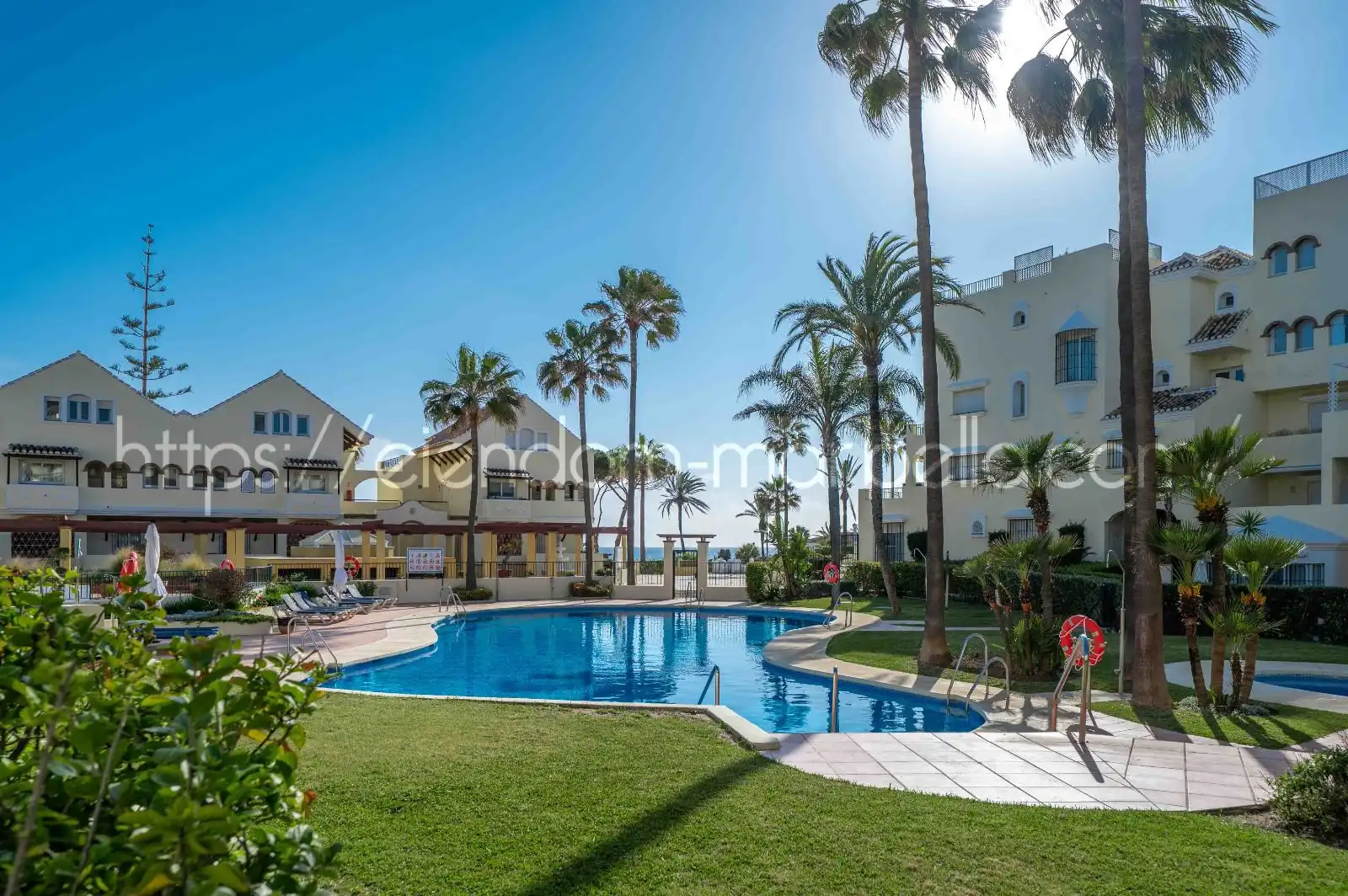 Garden of Apartments for sale in Marbella  with Air Conditioner, Heating and Terrace