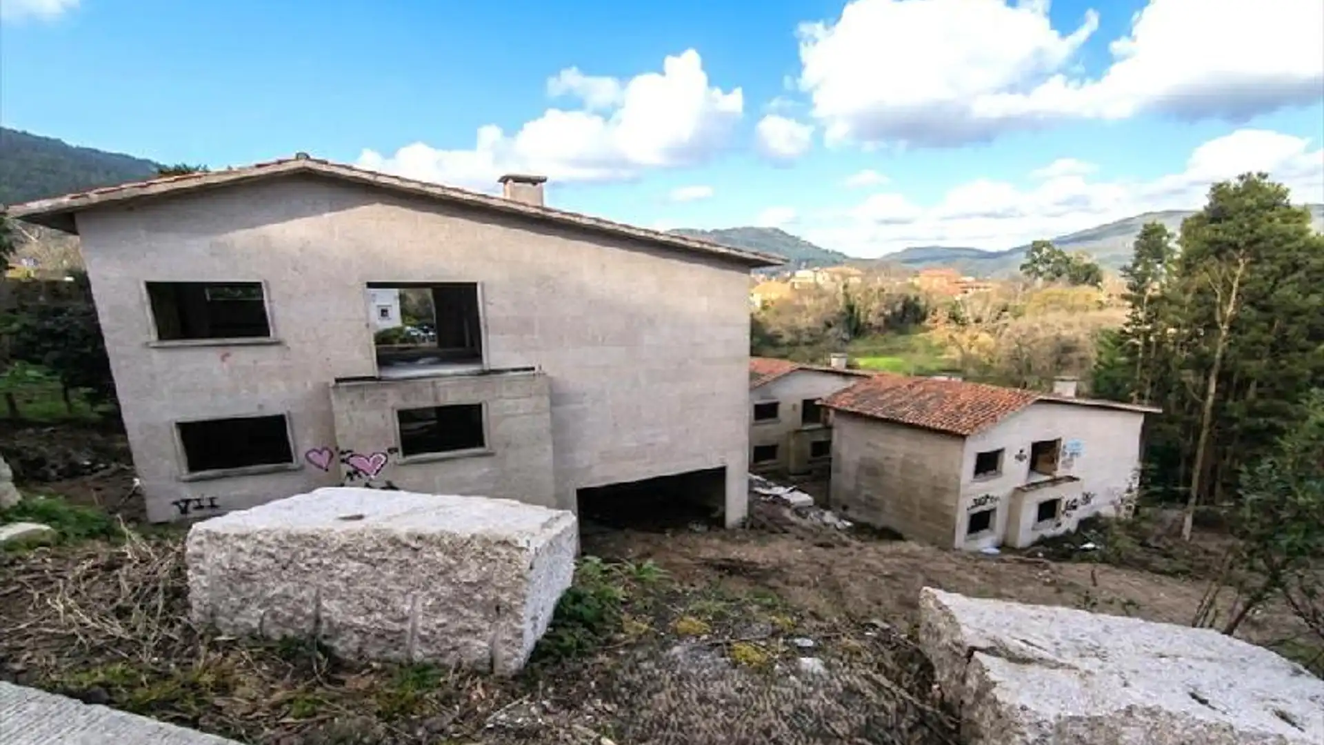 Vista exterior de Casa o chalet en venta en Moaña