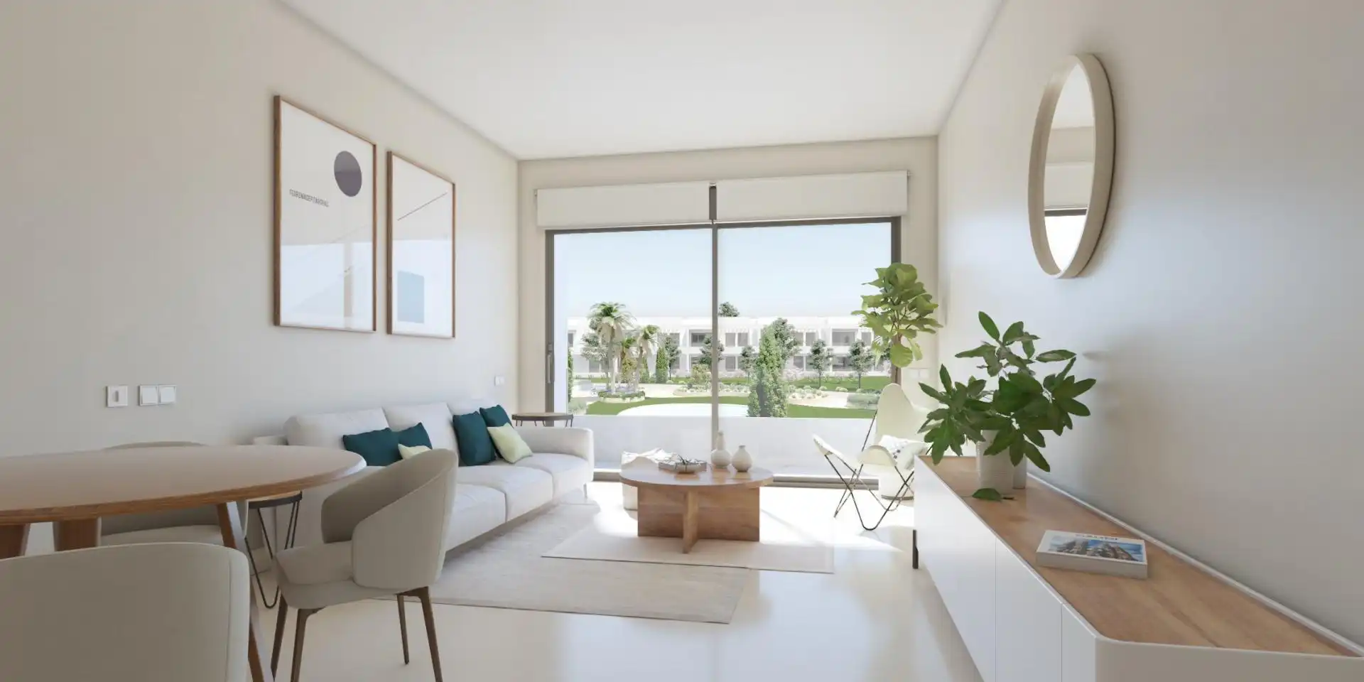 Sala d'estar de Casa adosada en venda en Torrevieja amb Piscina comunitària