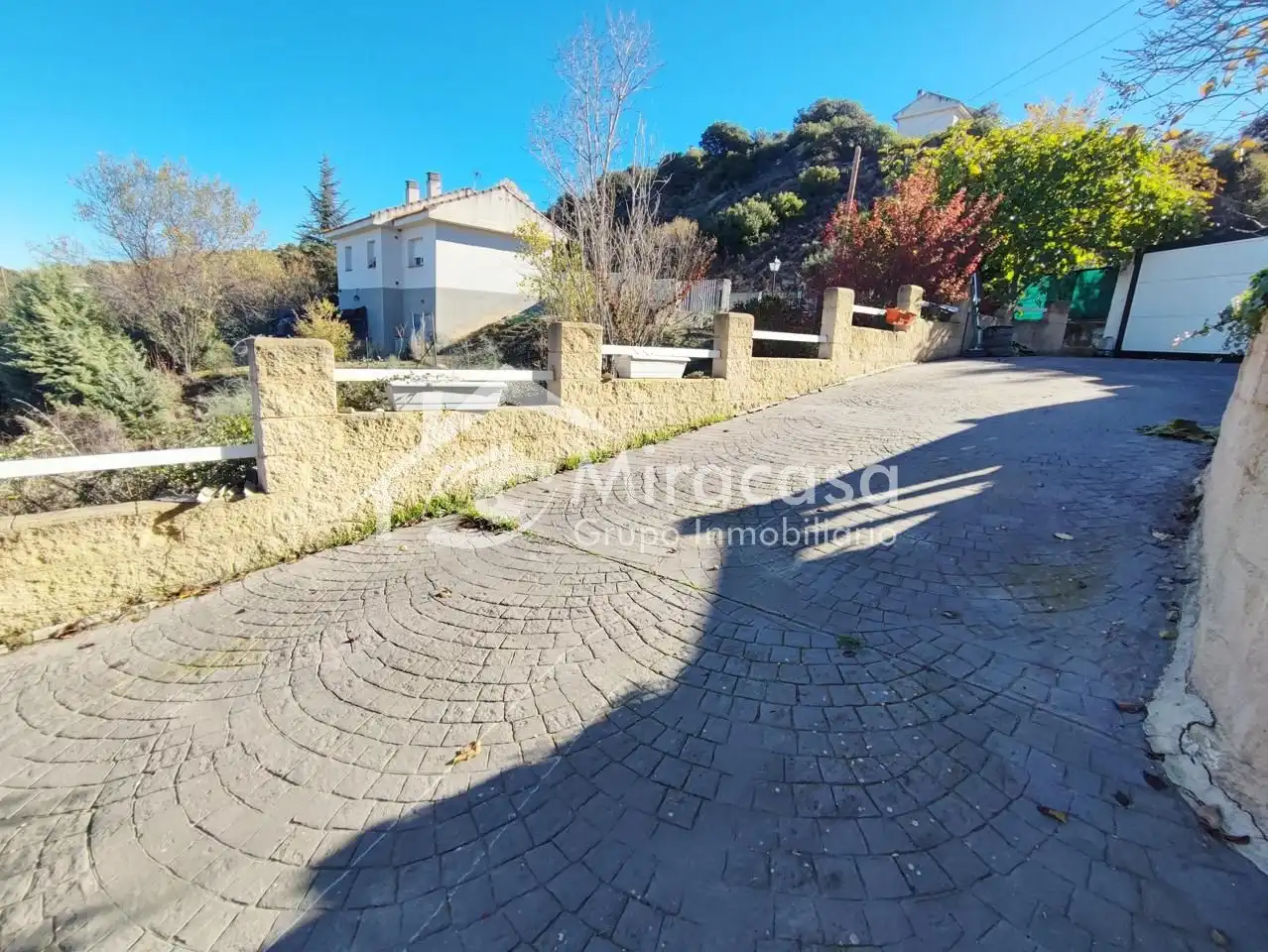 Vista exterior de Casa o chalet en venta en Ambite con Jardín privado y Terraza