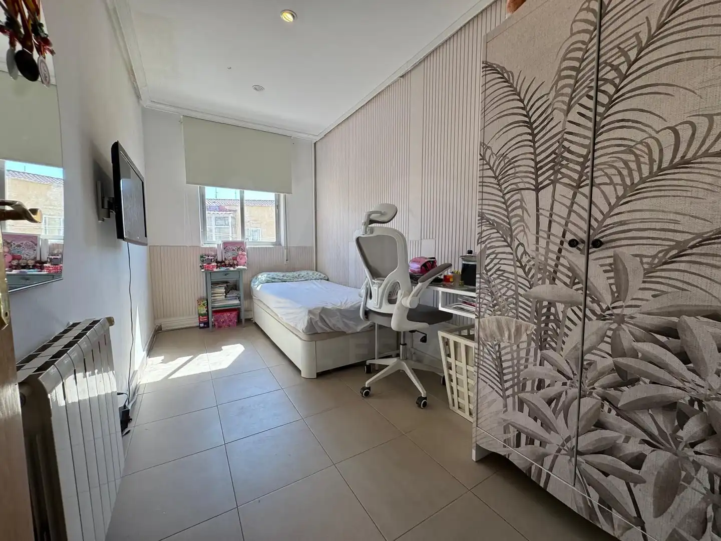 Bedroom of Flat for sale in Madrid  with Air Conditioner, Heating and Terrace
