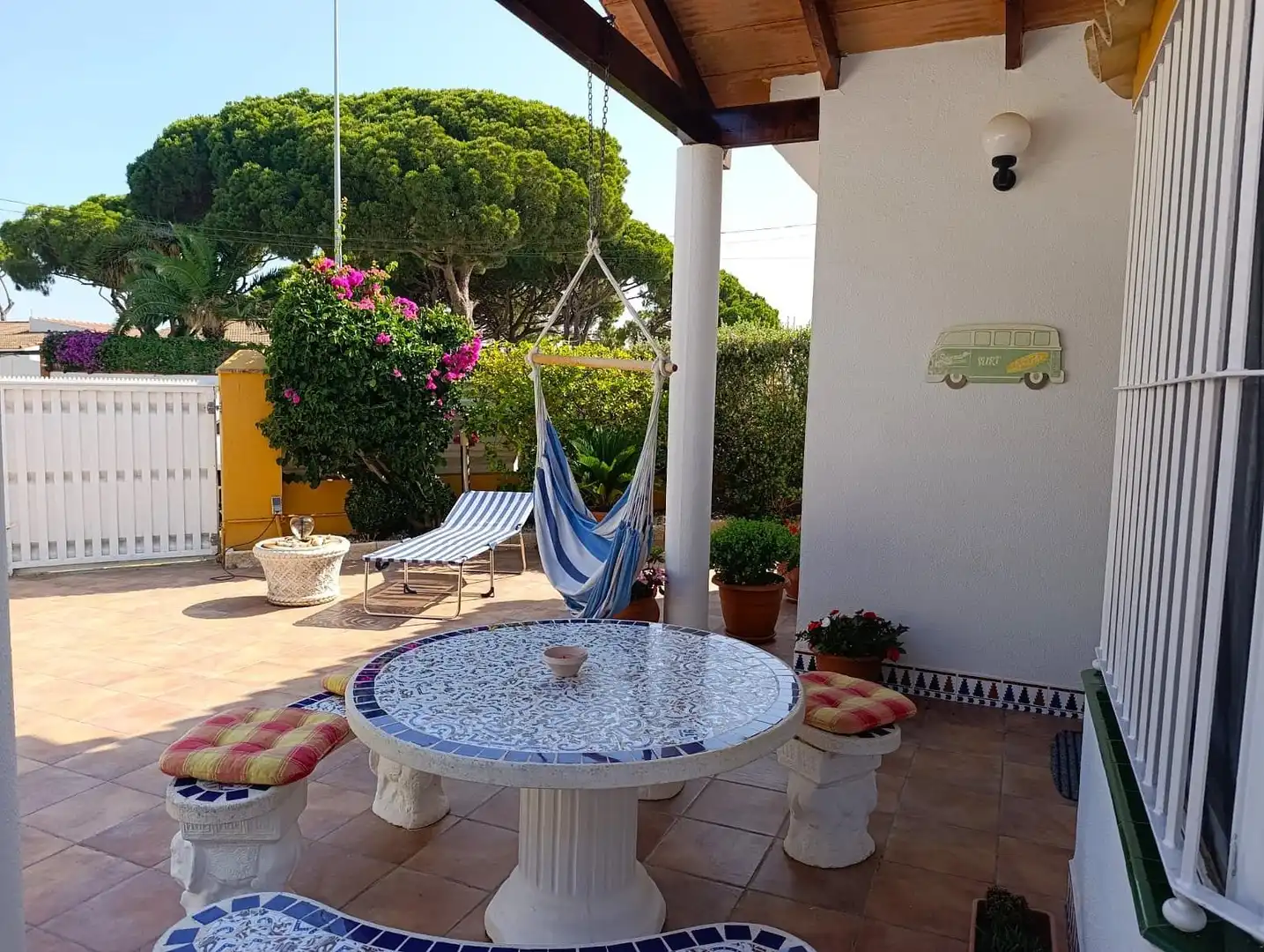 Garden of Houses for sale in Chiclana de la Frontera  with Air Conditioner, Heating and Private garden