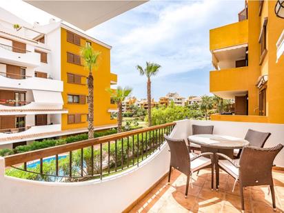 Terrassa de Apartament en venda en Orihuela amb Aire condicionat, Jardí privat i Piscina