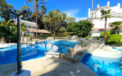 Piscina de Planta baixa en venda en Marbella amb Aire condicionat, Calefacció i Terrassa