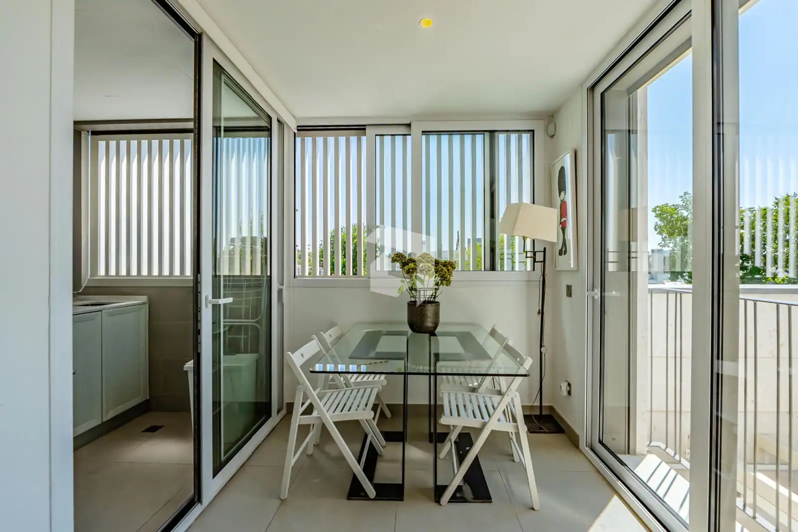 Balcony of Attic for sale in Madrid  with Air Conditioner, Heating and Parquet flooring