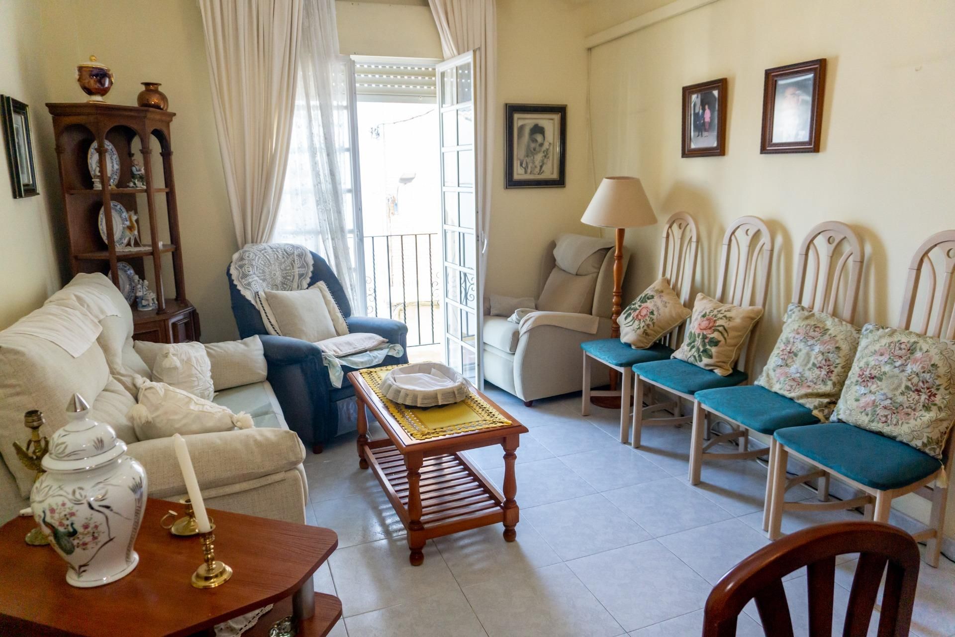 Living room of House or chalet to rent in Castilleja de la Cuesta  with Air Conditioner, Terrace and Storage room