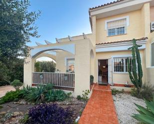 Exterior view of Single-family semi-detached for sale in La Nucia  with Air Conditioner, Heating and Private garden