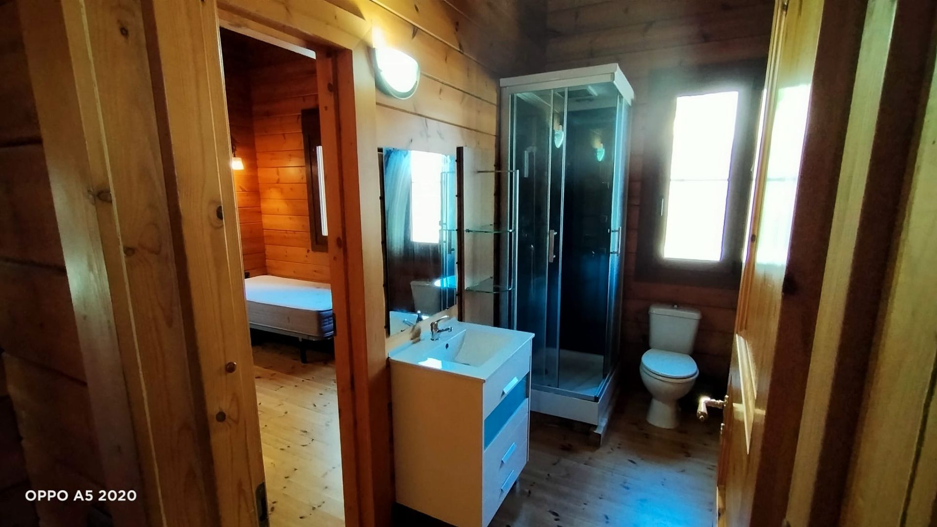 Baño de Casa o chalet para compartir en Gualba con Jardín privado, Parquet y Terraza