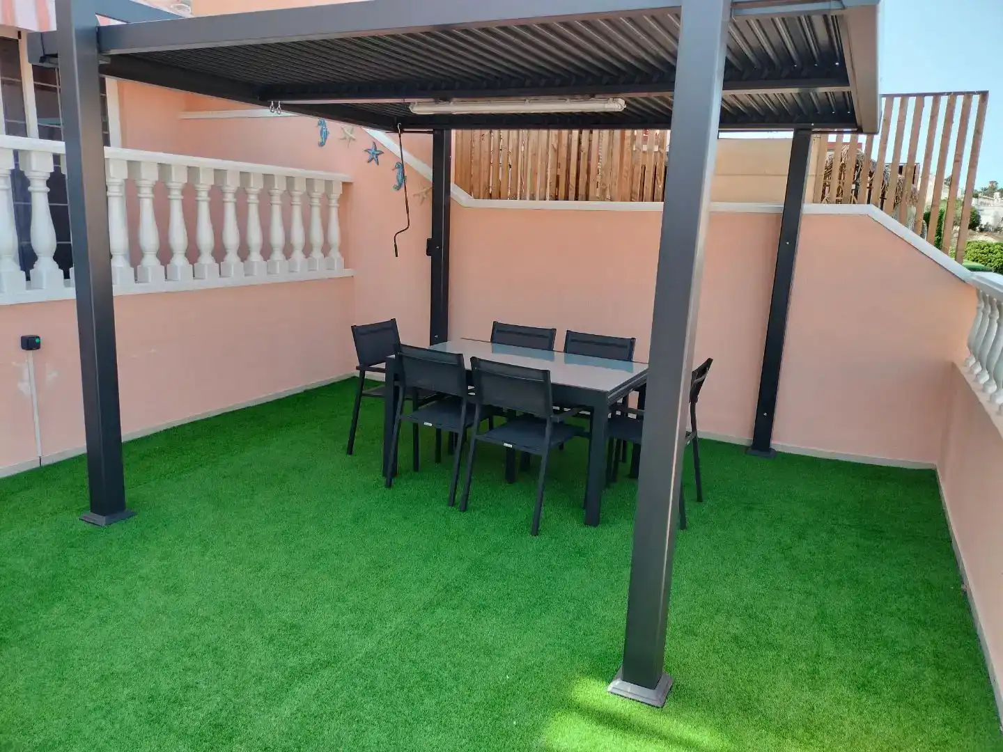 Terrasse von Wohnung zur Miete in Adeje mit Klimaanlage