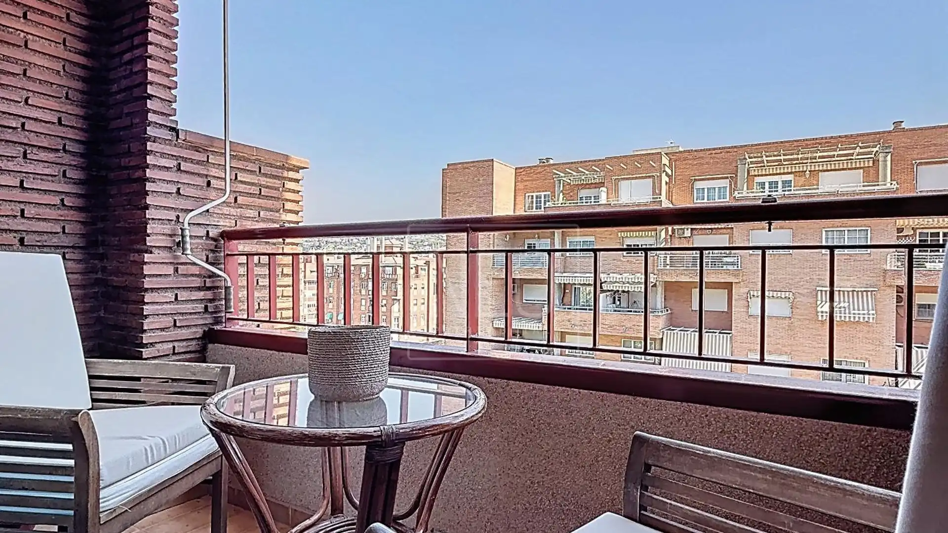 Terrace of Flat for sale in  Granada Capital  with Air Conditioner, Heating and Balcony