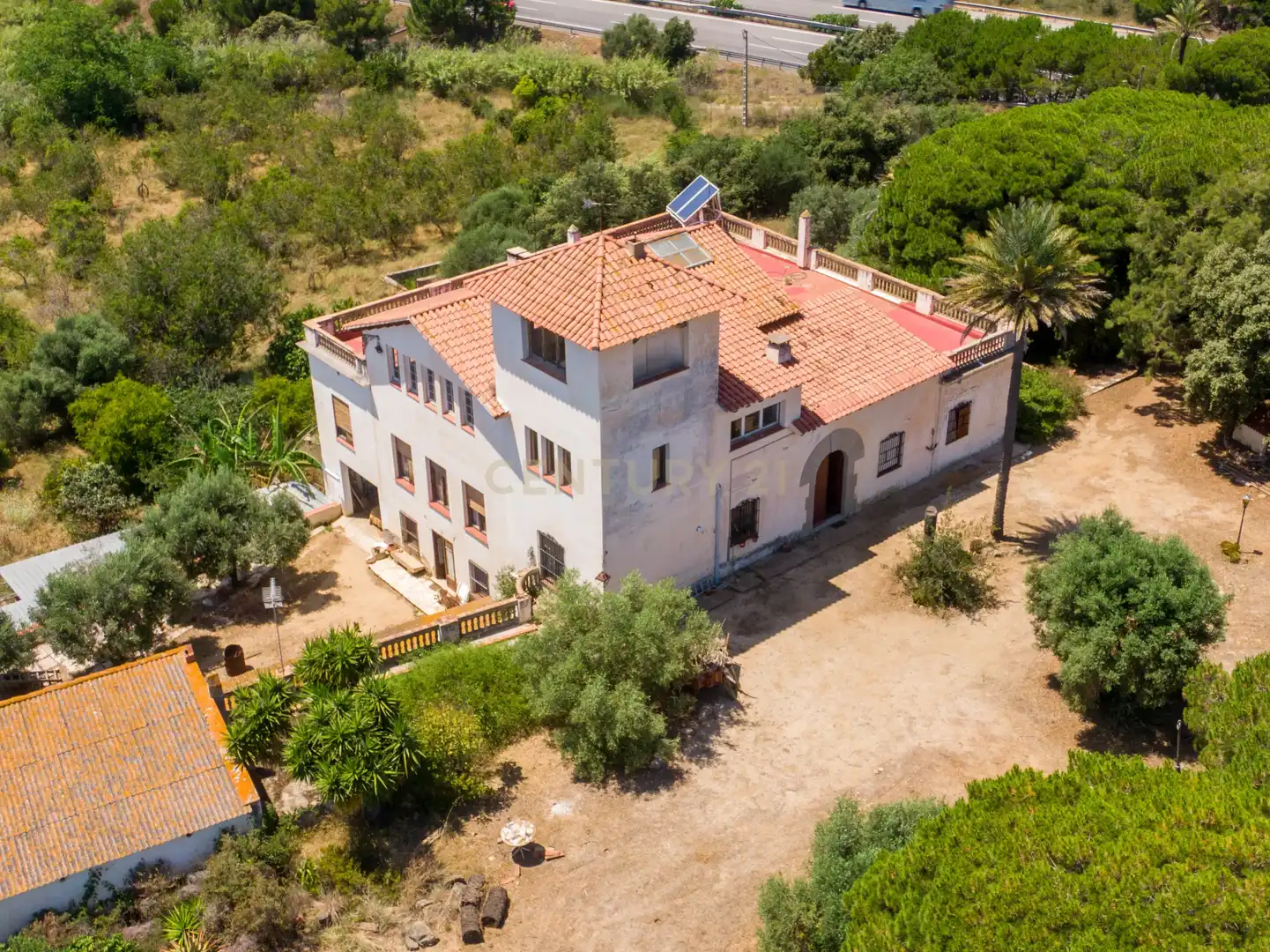 Vista exterior de Finca rústica en venta en Arenys de Mar con Jardín privado