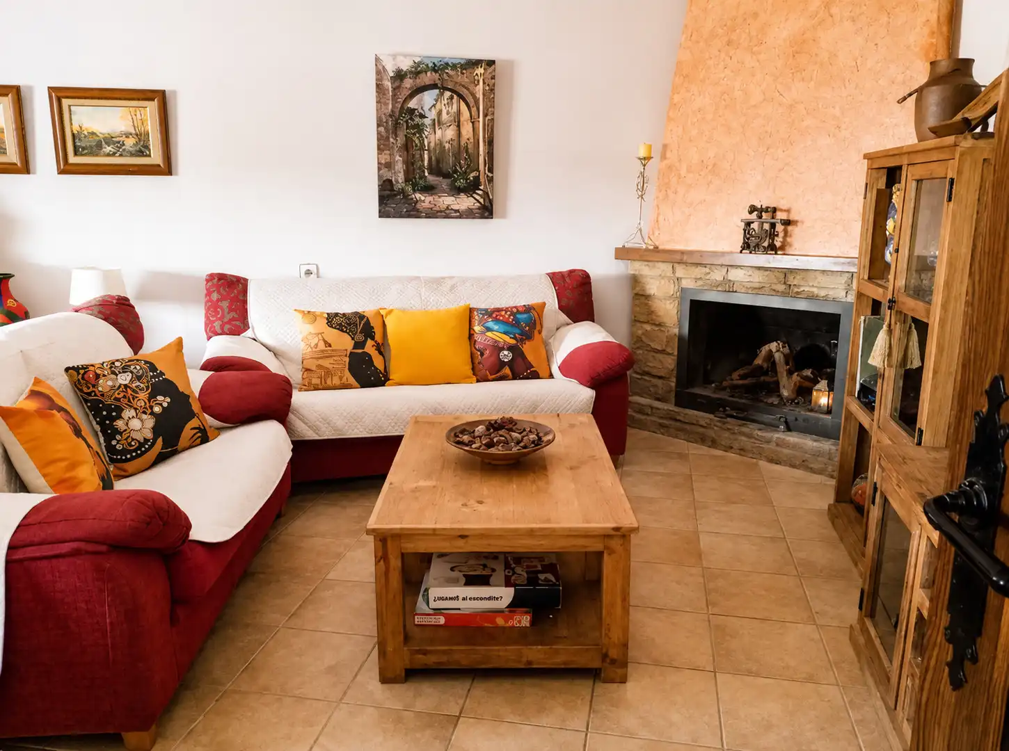 Living room of Country homes for sale in Guadix  with Air Conditioner and Heating