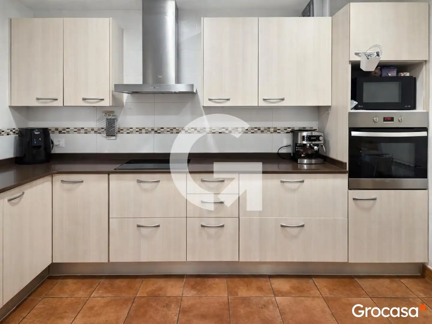 Cocina de Casa o chalet en venta en Vallirana con Jardín privado, Terraza y Trastero