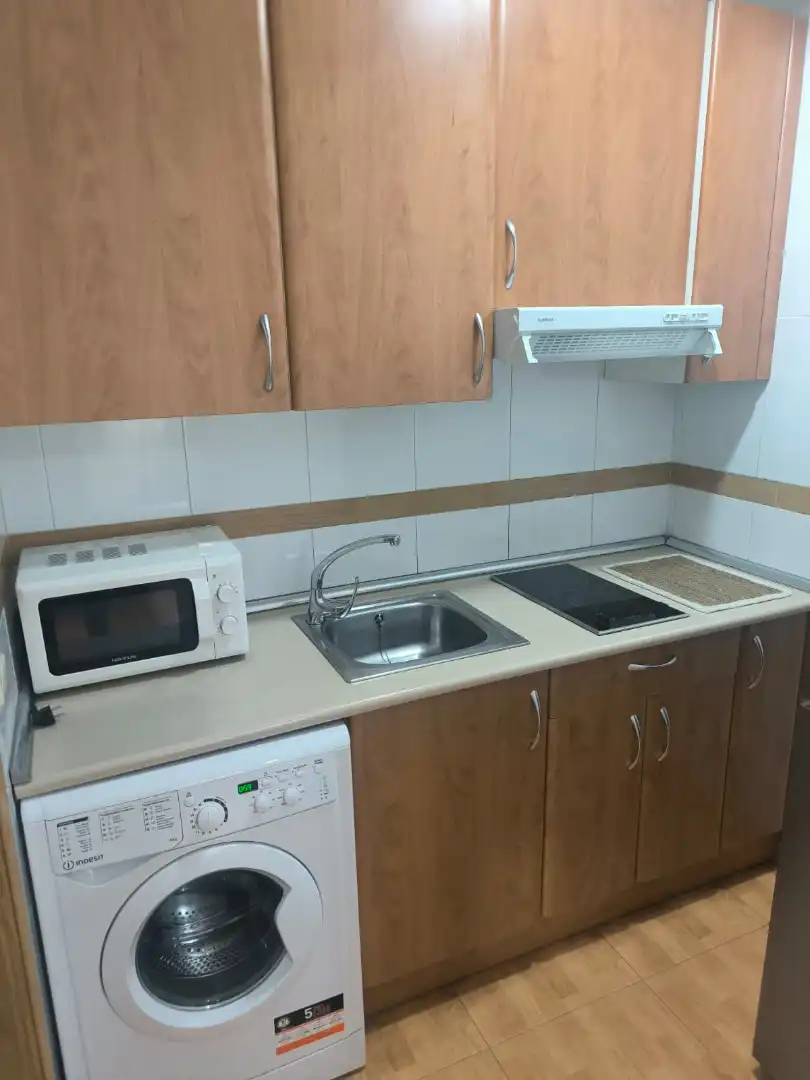 Küche von Wohnung zur Miete in Madrid mit Klimaanlage, Heizung und Parkett