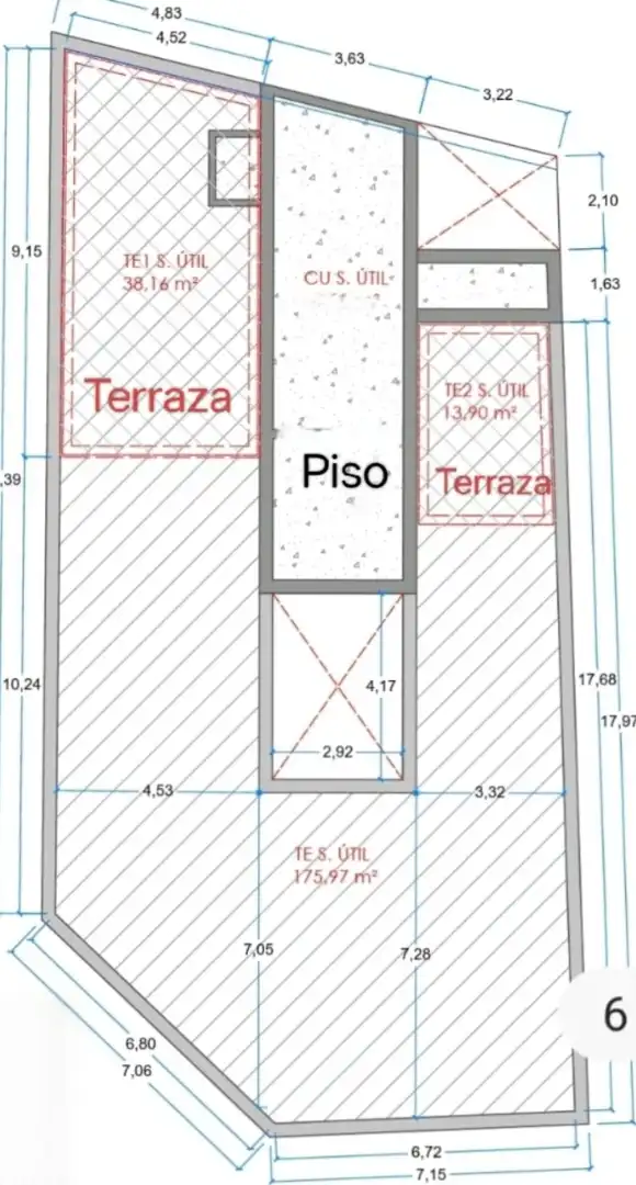 Ático en venta en L'Hospitalet de Llobregat con Parquet, Terraza y Trastero