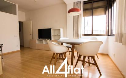 Exterior view of Flat to rent in  Barcelona Capital  with Air Conditioner