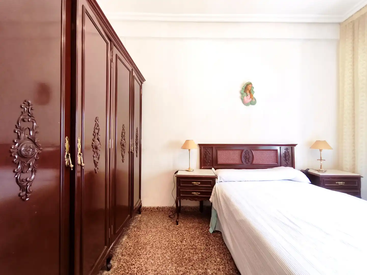 Bedroom of Flat for sale in  Logroño  with Terrace and Furnished