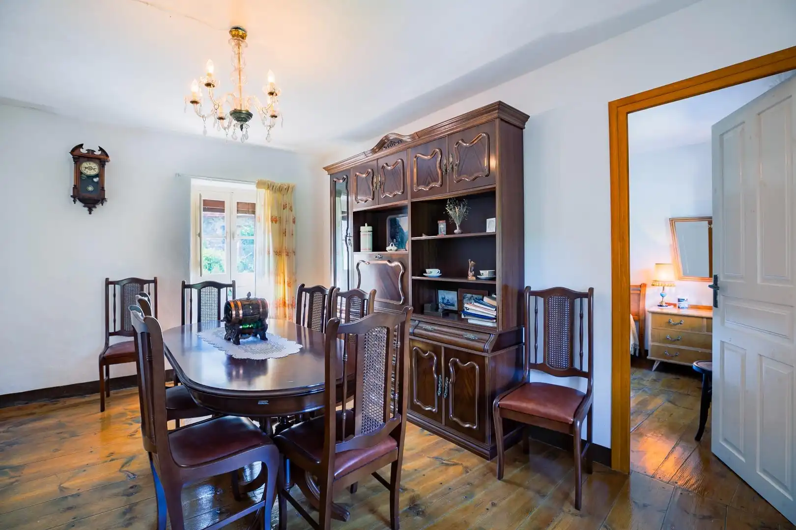 Comedor de Casa o chalet en venta en Aragüés del Puerto con Jardín privado, Terraza y Amueblado