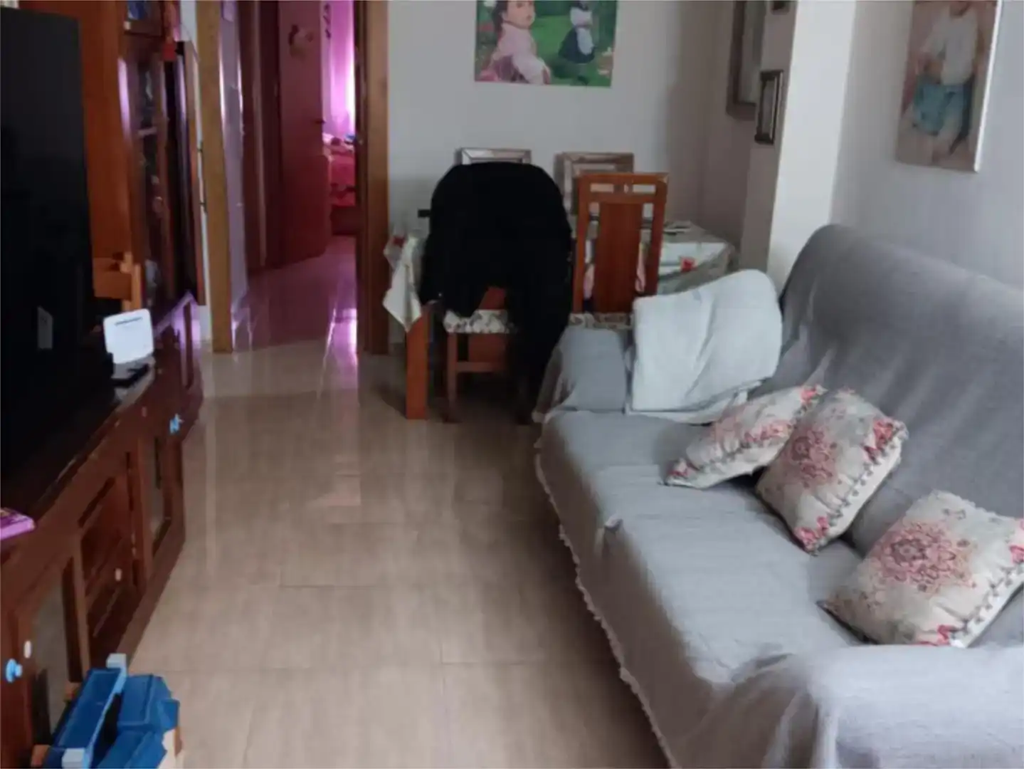 Sala d'estar de Pis en venda en Abanilla amb Aire condicionat i Moblat