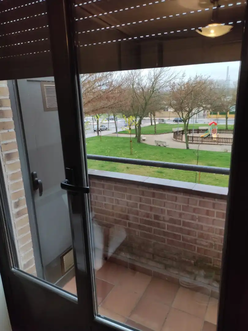 Balcony of Study for rent in Salamanca  with Parquet flooring, Furnished and Washing machine