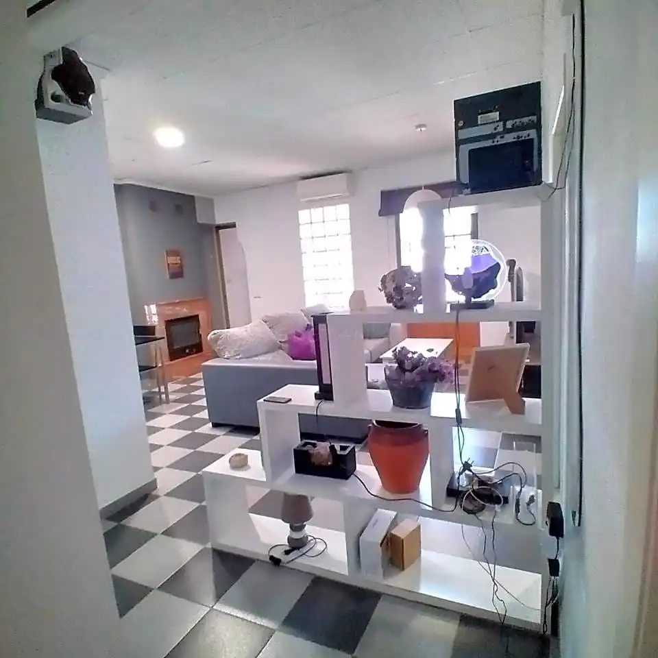 Sala de estar de Apartamento en venta en Alfara del Patriarca con Amueblado y Balcón