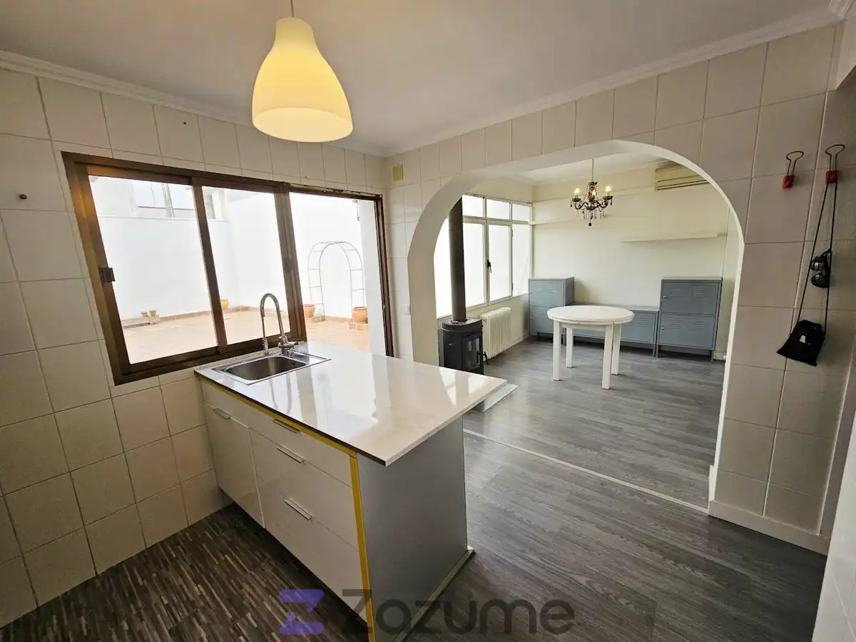 Küche von Haus oder Chalet zur Miete in Tomelloso mit Klimaanlage, Heizung und Privatgarten