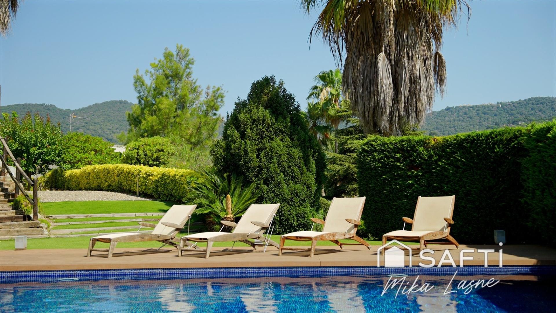 Jardín de Casa o chalet en venta en Cabrils con Aire acondicionado, Calefacción y Terraza