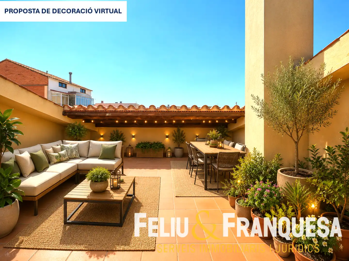 Terrace of Attic for sale in Sant Cugat del Vallès  with Heating, Terrace and Oven