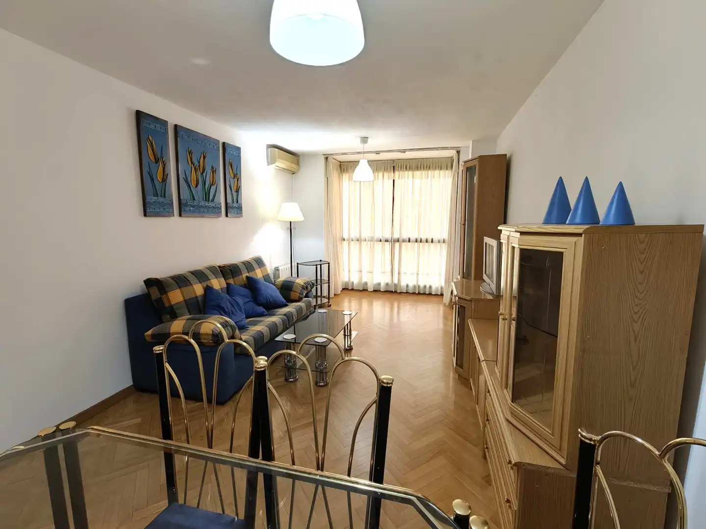 Wohnzimmer von Wohnung zum Verkauf in Madrid mit Klimaanlage, Heizung und Abstellraum