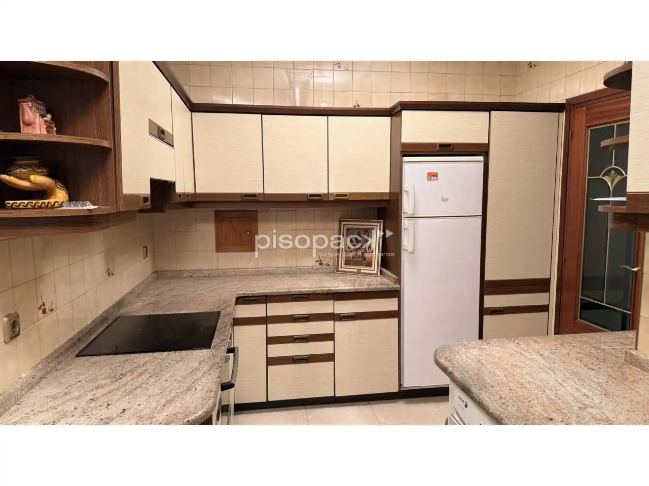 Kitchen of Flat for sale in  Pamplona / Iruña  with Heating, Terrace and Storage room