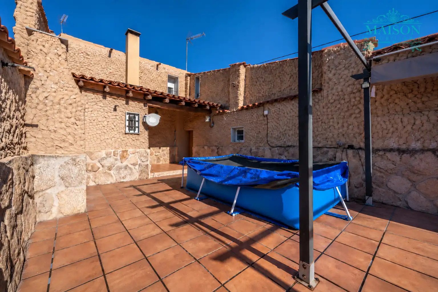 Terraza de Casa adosada en venta en Ribatejada, Madrid