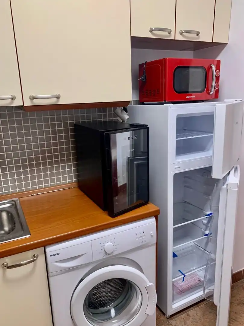 Kitchen of Apartments for sale in Roquetas de Mar  with Air Conditioner, Heating and Terrace