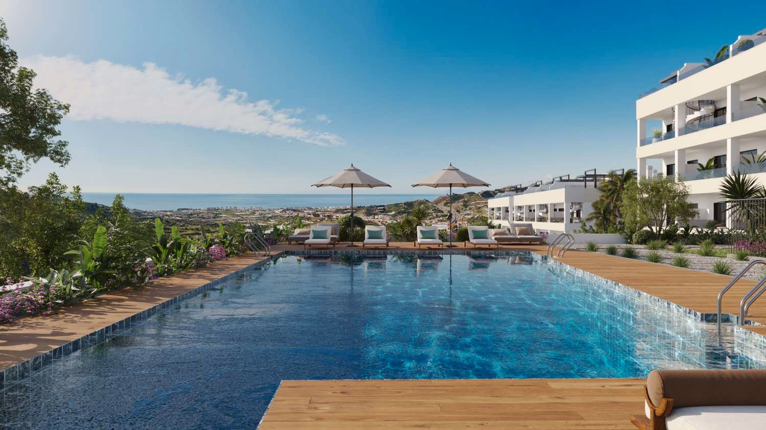 Piscina de Apartament en venda en Torrox amb Calefacció, Terrassa i Piscina