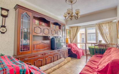 Living room of Flat for sale in Santander  with Heating, Parquet flooring and Terrace