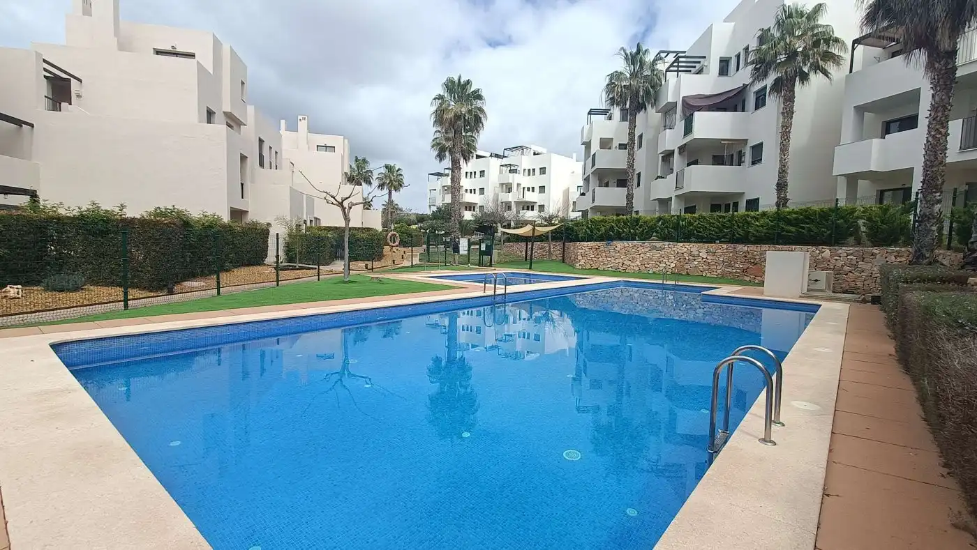 Swimming pool of Apartments for sale in Campo de Murcia