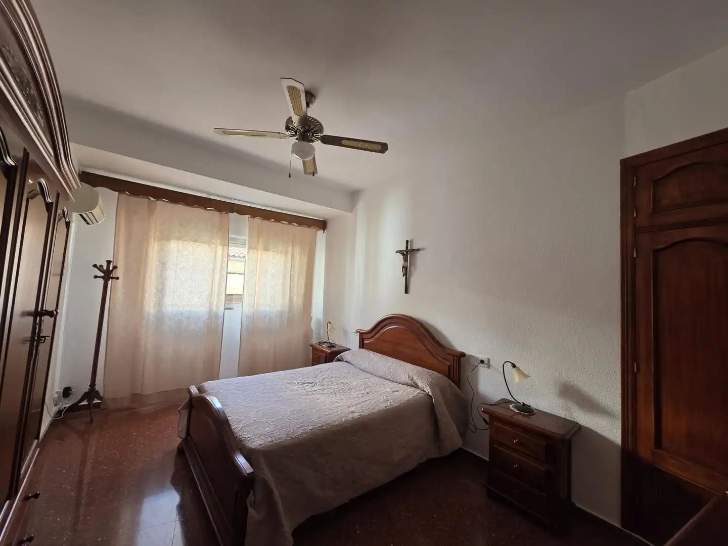 Bedroom of Flat for sale in Cuevas Bajas  with Air Conditioner, Heating and Furnished