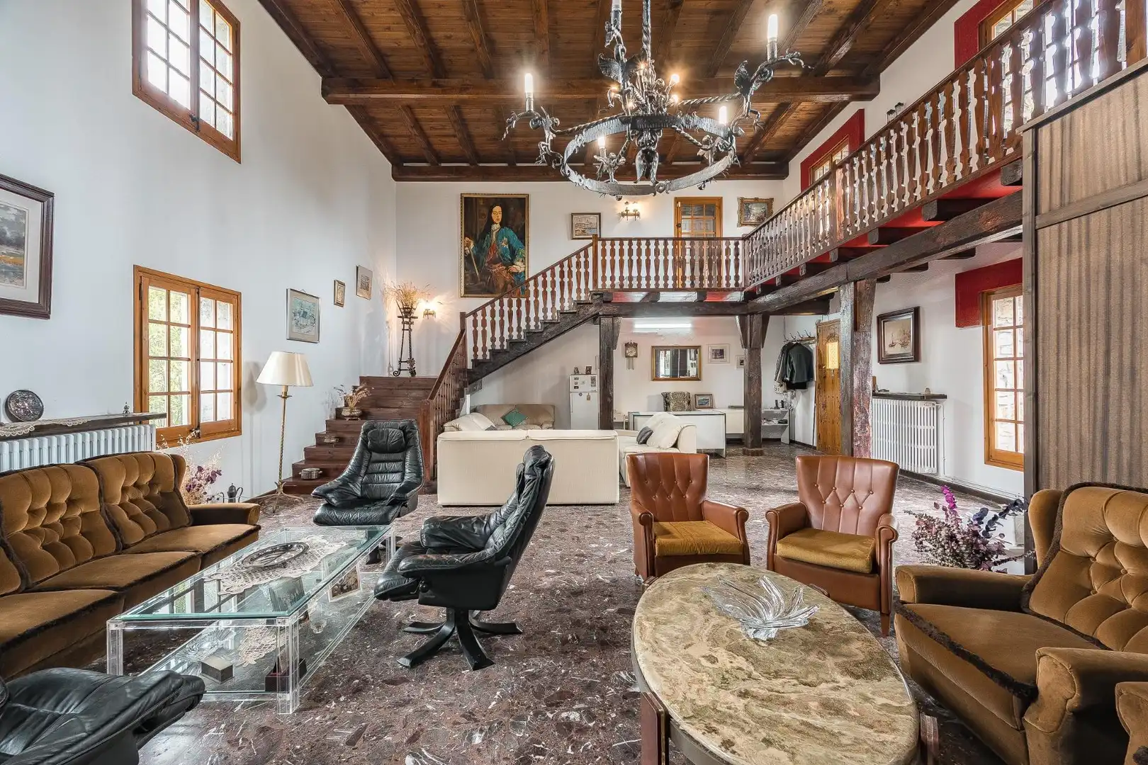 Sala de estar de Casa o chalet en venta en Cabanelles con Calefacción, Terraza y Balcón