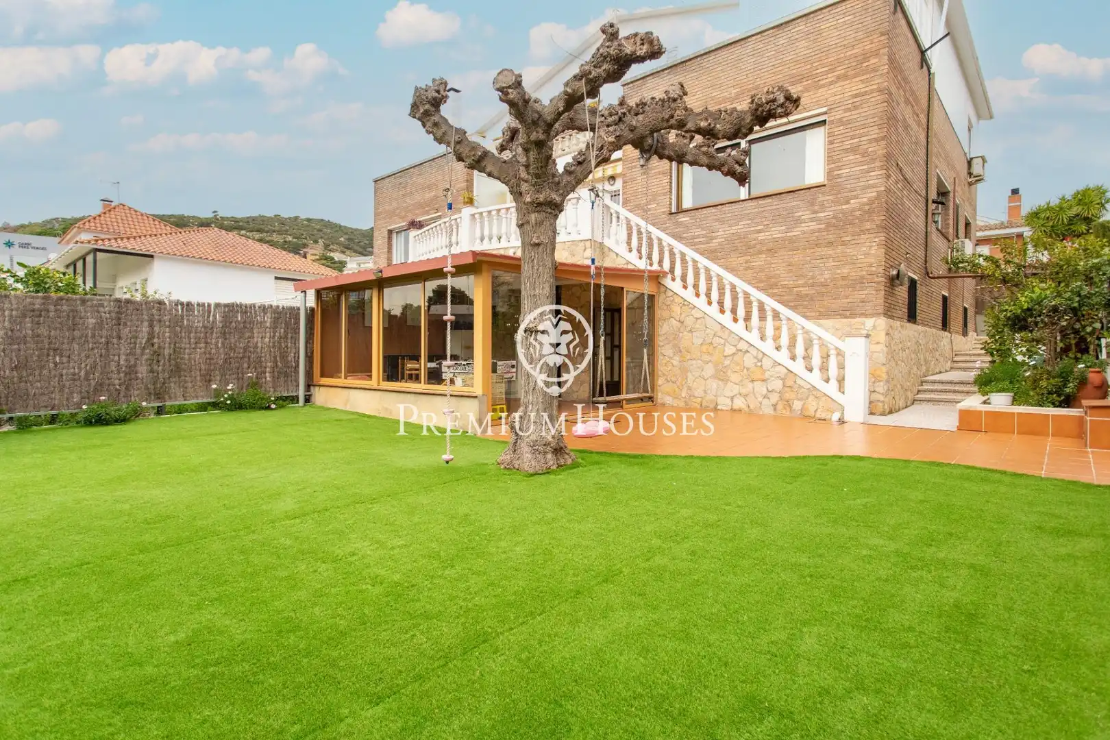 Terraza de Casa o chalet en venta en Badalona con Aire acondicionado, Calefacción y Jardín privado