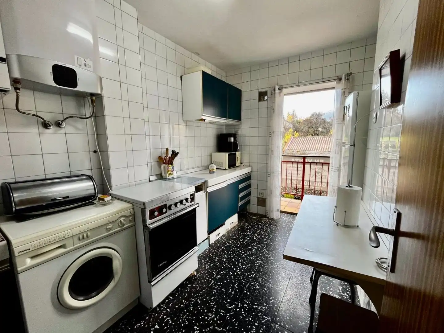 Kitchen of Flat for sale in Rascafría  with Heating, Terrace and Storage room