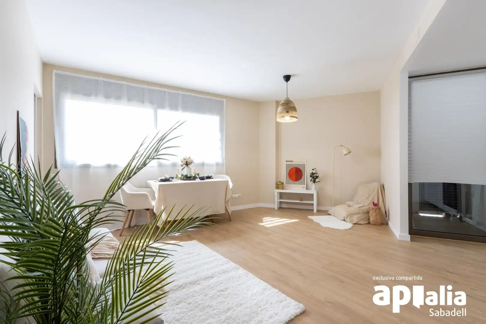 Sala de estar de Piso en venta en Sant Quirze del Vallès con Aire acondicionado, Calefacción y Parquet