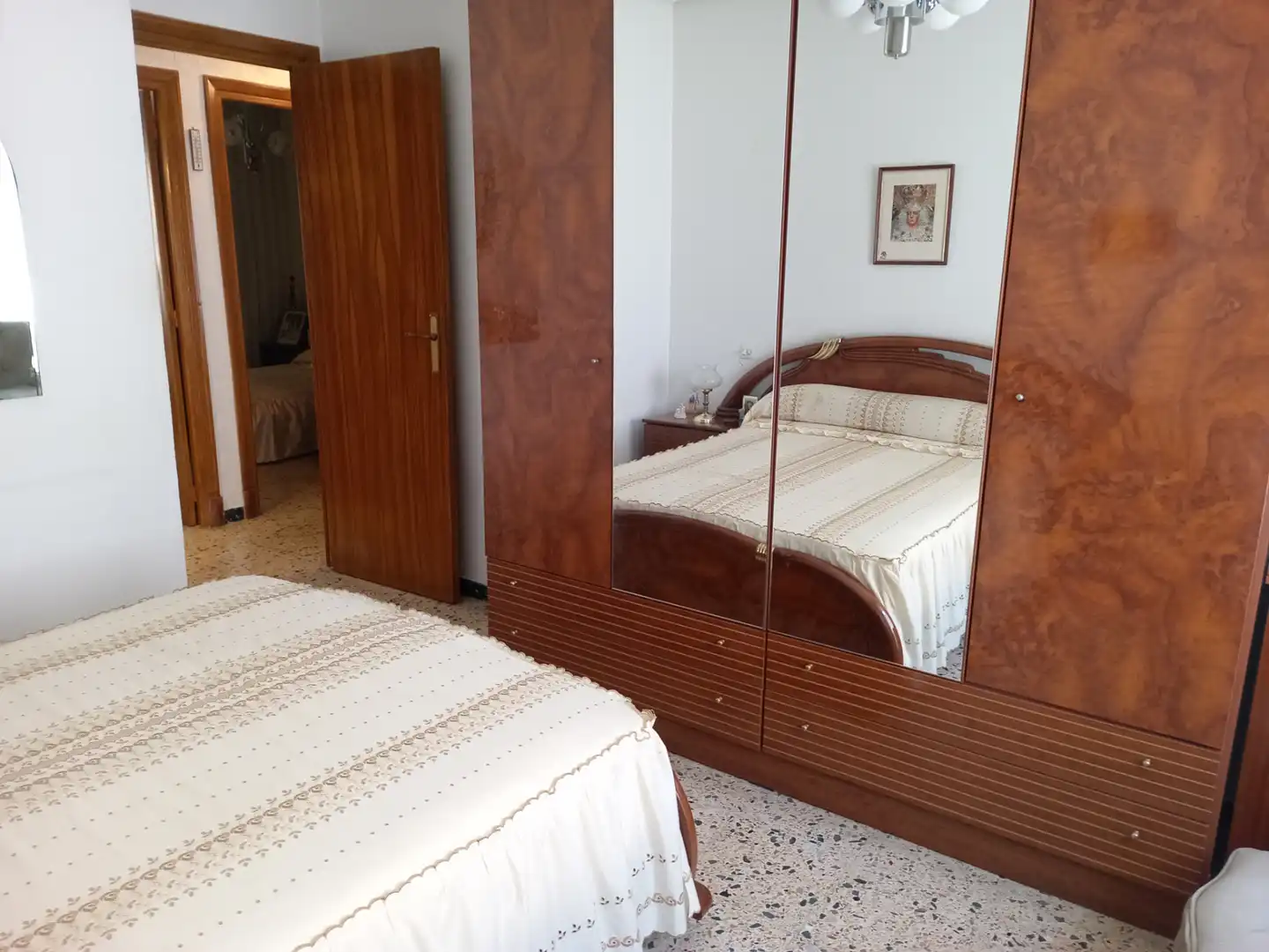 Bedroom of Flat for sale in Salamanca  with Heating, Furnished and Oven