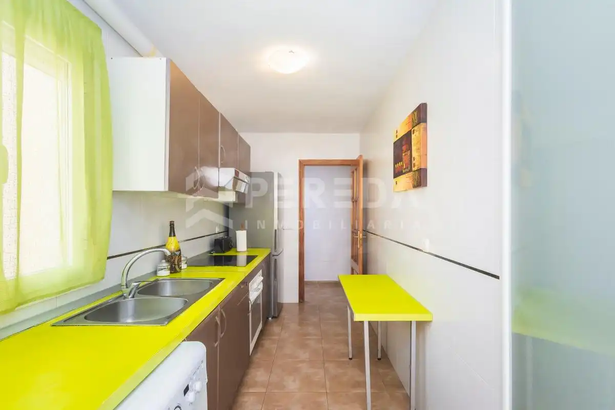 Kitchen of Attic for sale in Roquetas de Mar  with Air Conditioner and Terrace